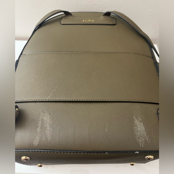 CALPAK Kaya Rounded Backpack Olive Green - Picture 7 of 7